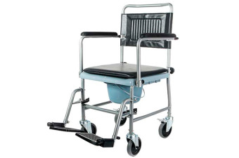 Кресло-коляска инв. Barry W2 (5019 W2P) с санитарным оснащением