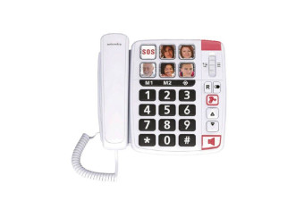 Телефон проводной Swissvoice Xtra 1110U для слабослышащих людей