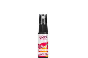 Спрей освежающий со вкусом грейпфрукта Global White "Fresh" 15мл.
